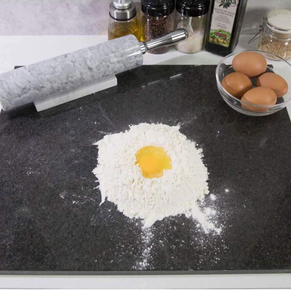 Greenland Black Granite Marble Pastry Board Cheese and Cutting Board